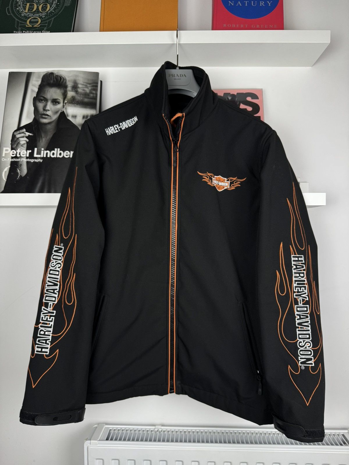 Harley Davidson Harley Davidson Moto Soft Shell Jacket Vintage choppers west Size US L / EU 52-54 / 3 - 2 Thumbnail