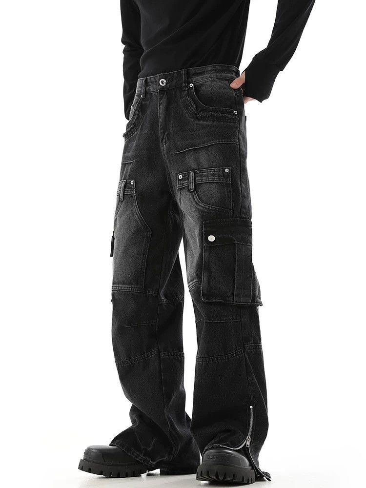 Japanese Brand × Vintage Retro punk pants Size US 31 - 1 Thumbnail