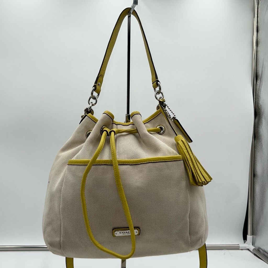 Coach COACH AVERY CANVAS DRAWSTRING SHOULDER BAG Size ONE SIZE - 2 Thumbnail