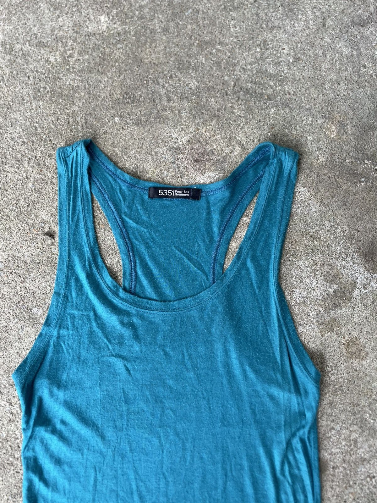 5351 POUR LES HOMMES 5351 Pour Les Homme Tanktop Vkei Style Size US M / EU 48-50 / 2 - 2 Thumbnail