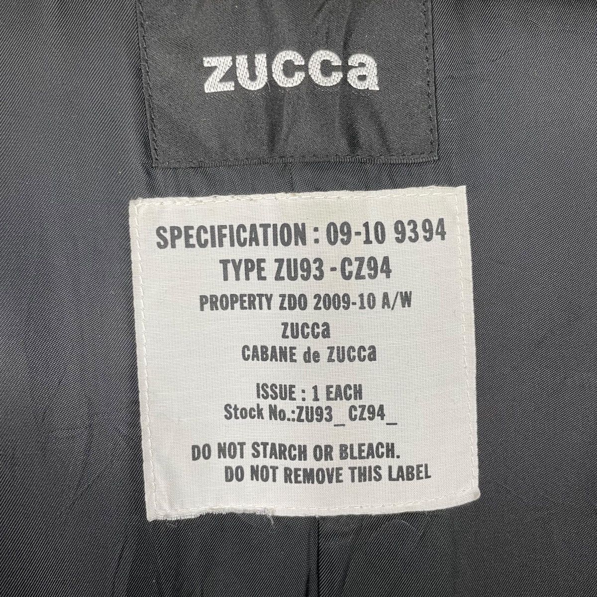 Zucca Cabane De Zucca Double Breasted Hooded Wool Jacket Size US S / EU 44-46 / 1 - 16 Thumbnail