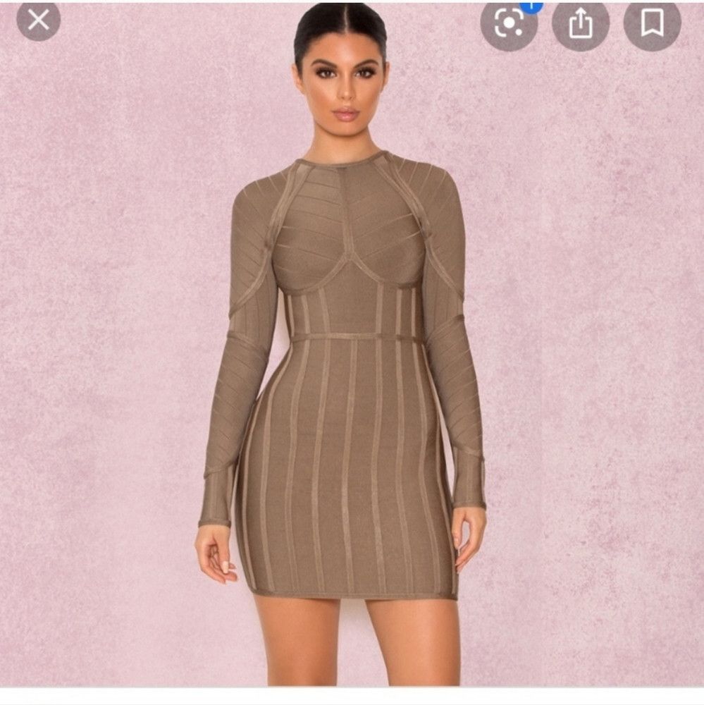 white christmas dresses House Of CB Jana Bow Mini Dress - Passion For Fashion