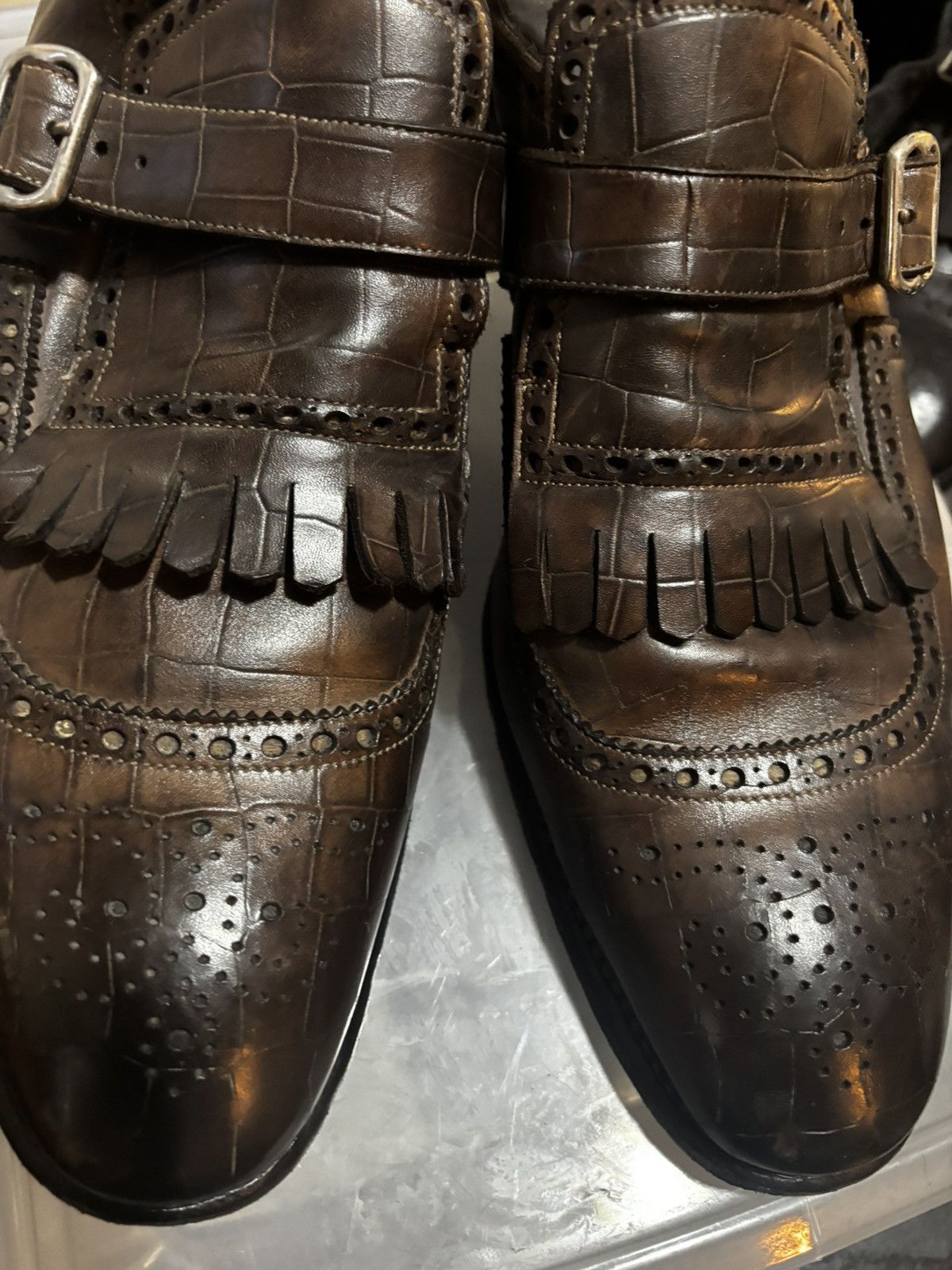 Domenico Vacca New twist on a classic. Brown Size US 11 / EU 44 - 5 Thumbnail