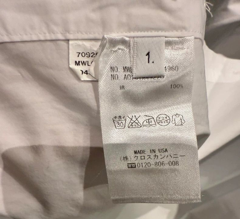 Thom Browne Thom Browne Rare four-bar shirt 2505-Nextarrow Size US S / EU 44-46 / 1 - 6 Thumbnail