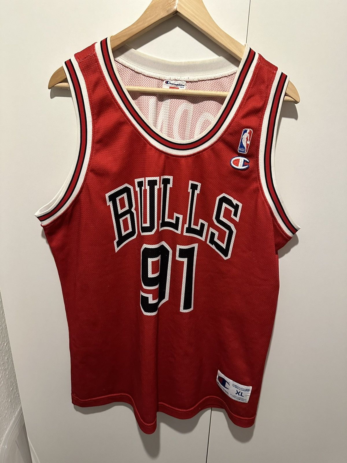 BULLS RODMAN 91 タンクトップ Champion サイズ40 BULLS RODMAN 91 タンクトップ Champion サイズ40 楽天市場