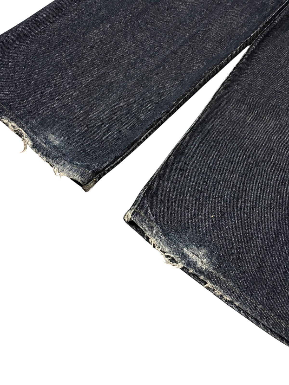 FCUK × French Connection 90s Vtg Fcuk Fuck JNCO Baggy Wide Leg Faded Jeans Size US 32 / EU 48 - 7 Thumbnail