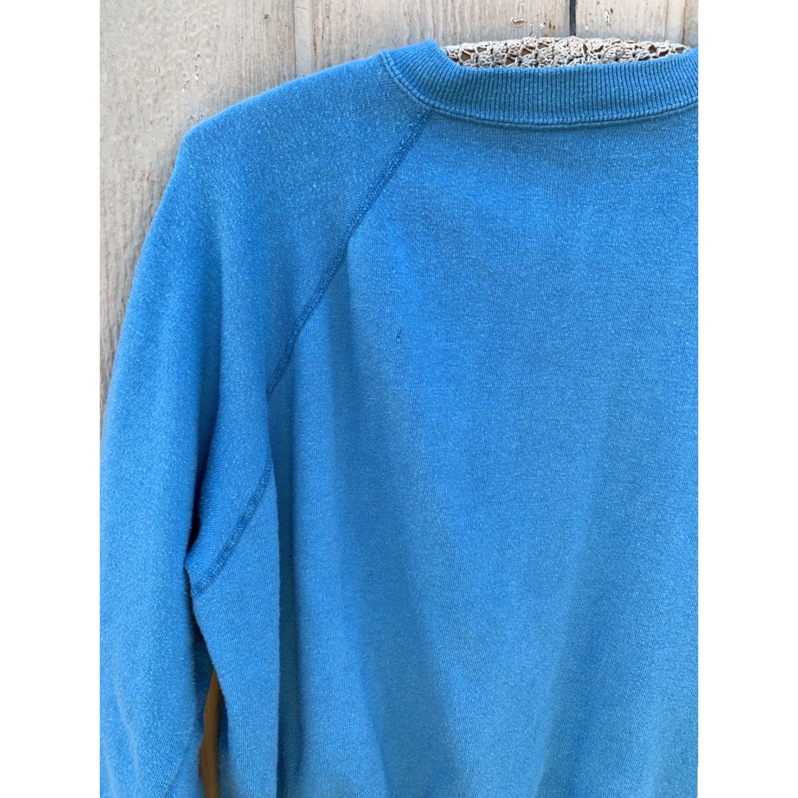Vintage VINTAGE Raglan Sweatshirt Long Sleeve Pullover Blue L Men Size L Shirt Pullover Raglan 1980s Vintage Mens Size US L / EU 52-54 / 3 - 5 Thumbnail