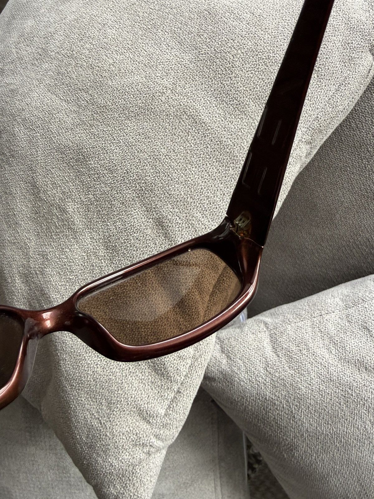 Fendi Vintage Fendi Brown Sunglasses Size ONE SIZE - 7 Thumbnail