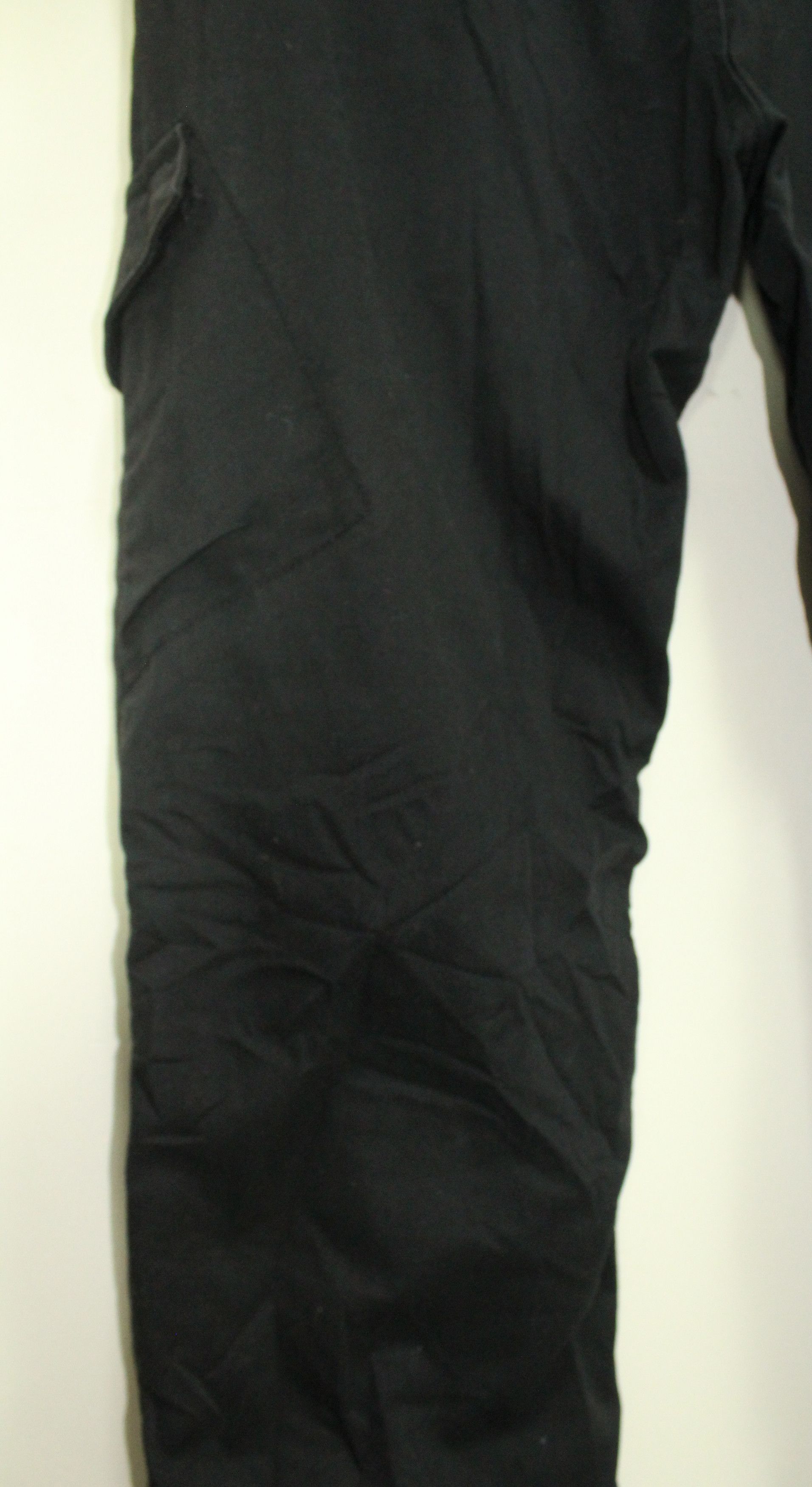 Japanese Brand Double Waist Pants Zipper Pants Side Pocket Wrinkled Seam Size US 33 - 13 Thumbnail