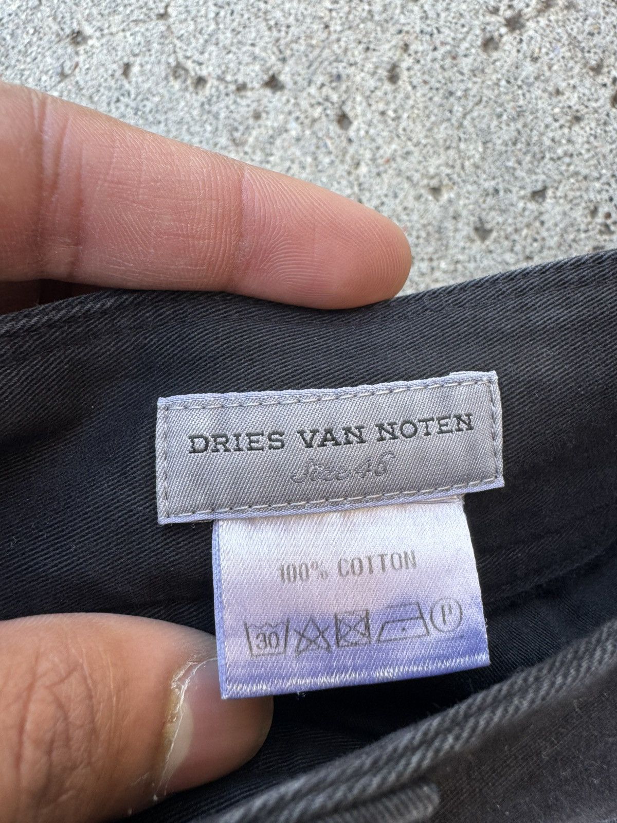 Dries Van Noten Dries Van Noten Strap Trousers Size US 30 / EU 46 - 2 Thumbnail