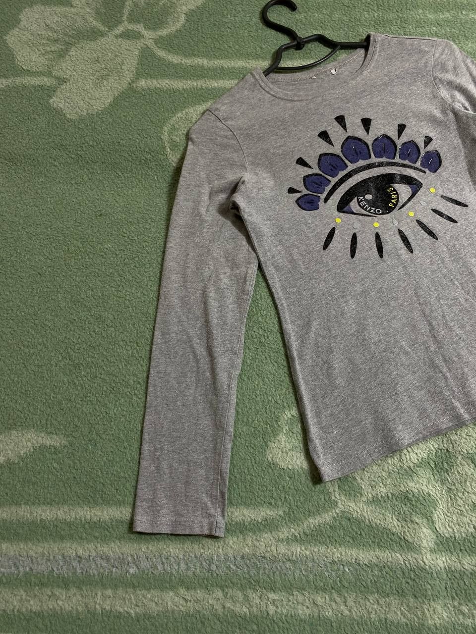 Kenzo × Vintage Kenzo Sweatshirt Vintage Overprint Big Logo Eyes Paris Size US S / EU 44-46 / 1 - 11 Thumbnail