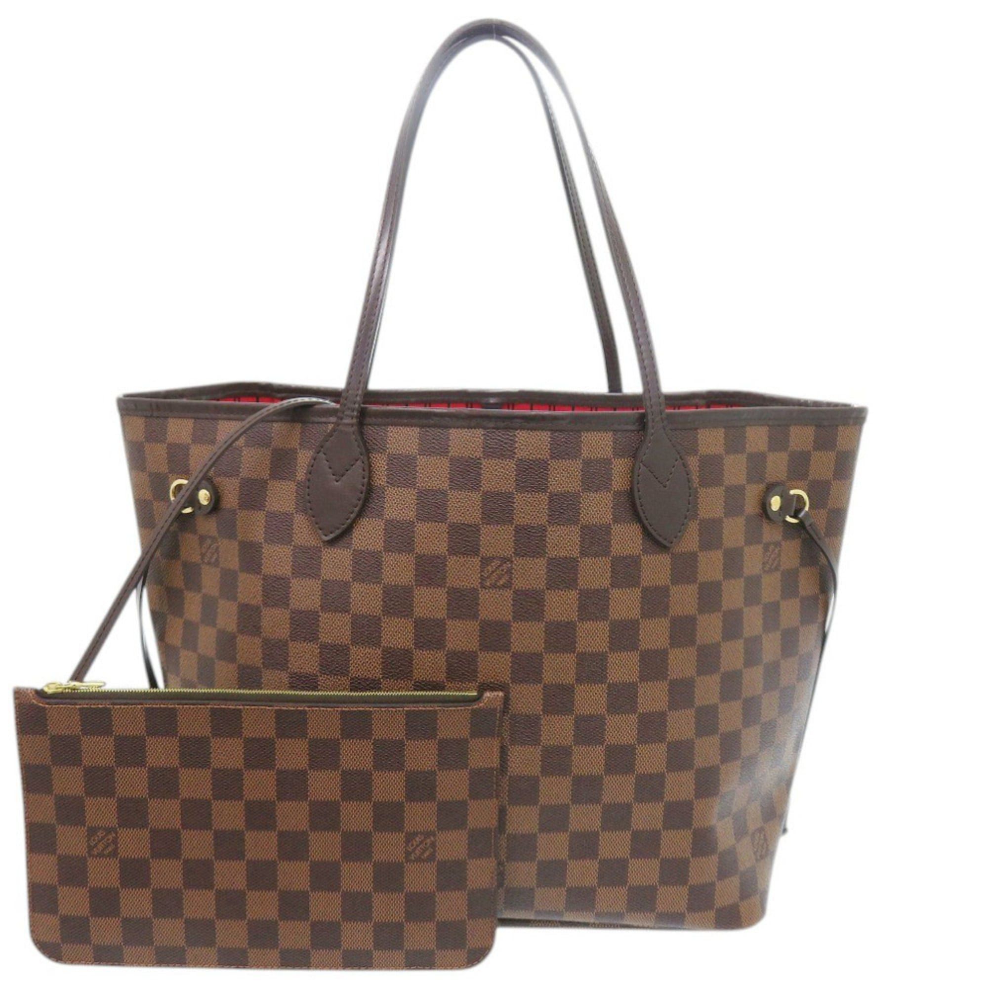 Louis Vuitton Louis Vuitton Neverfull MM Handbag with Pouch, Damier Cerise, N40599, Tote Bag, LV 1913 LOUIS VUITTON Size ONE SIZE - 1 Thumbnail