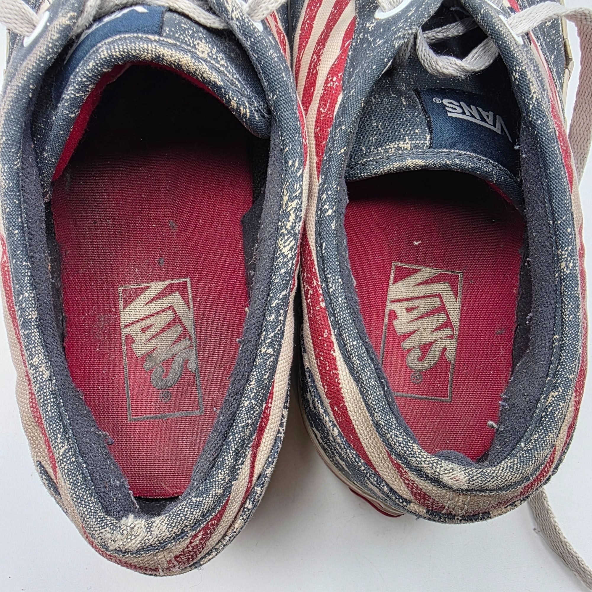 Vans Vans Atwood Mens Size 9 Red White Blue Shoes American Flag C Size US 9 / EU 42 - 12 Thumbnail