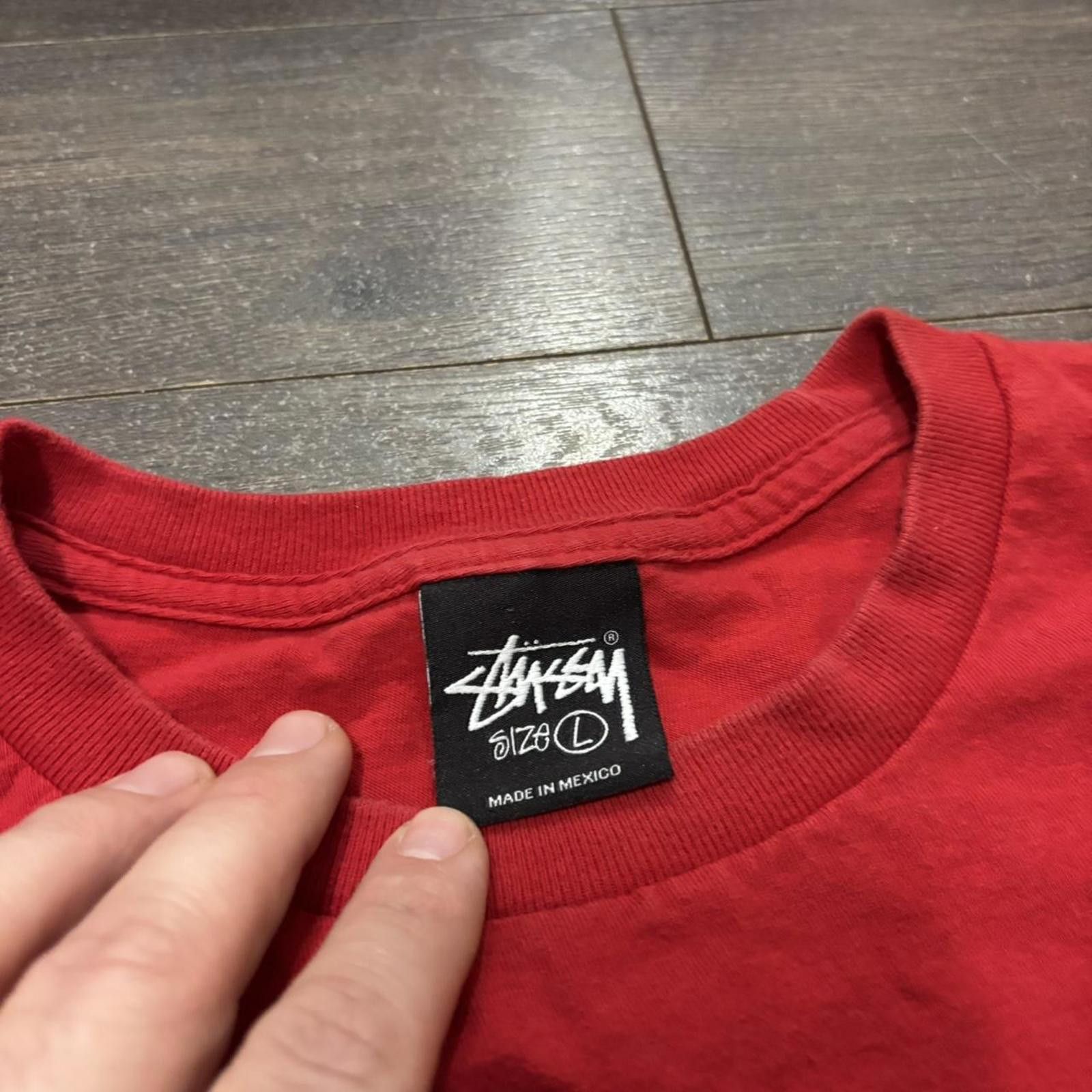 Stussy Vintage stussy puff print t shirt 00s L Size US L / EU 52-54 / 3 - 4 Thumbnail