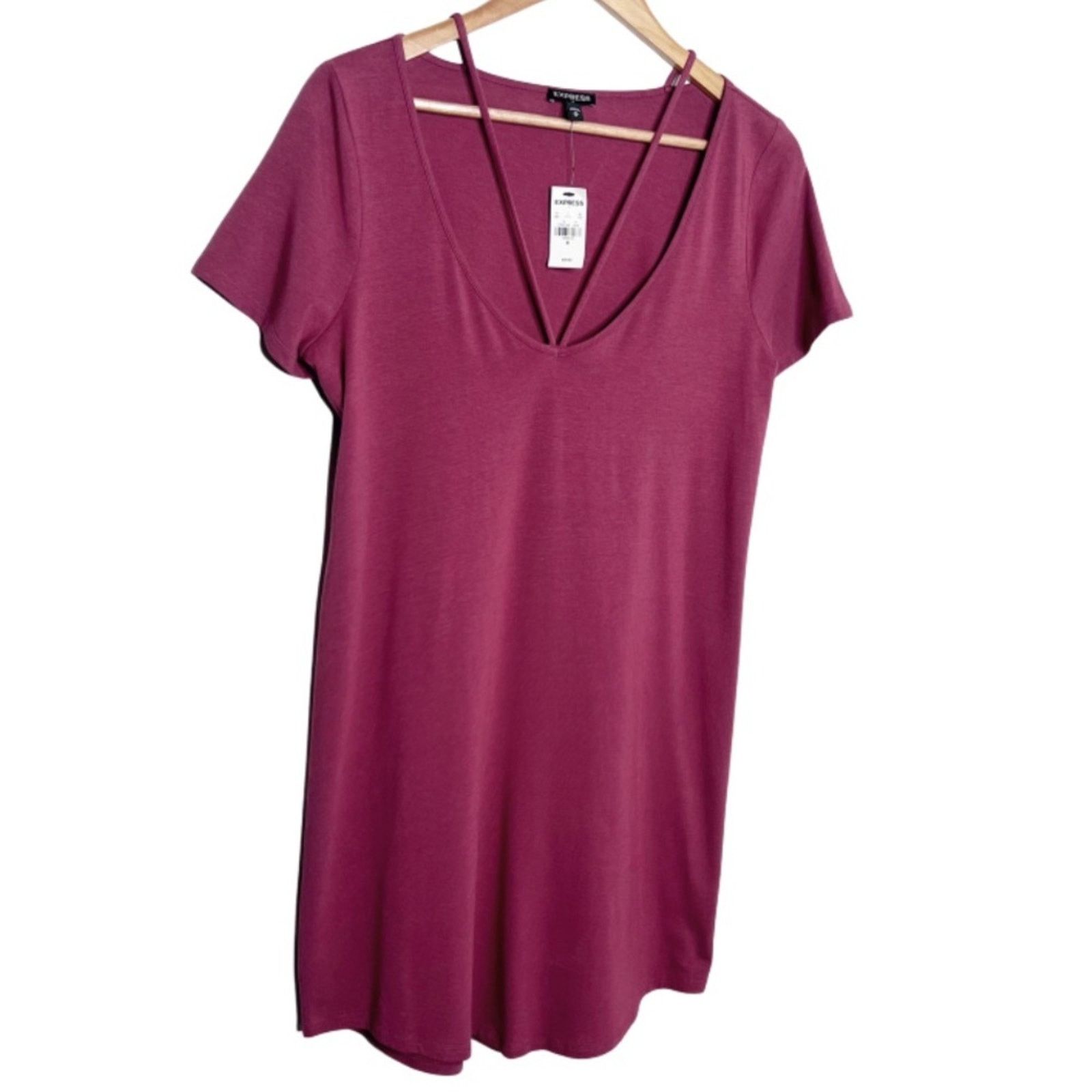 Express New with Tag Express Women’s Cut Out V-Neckline Mini Dress Size M / US 6-8 / IT 42-44 - 2 Thumbnail