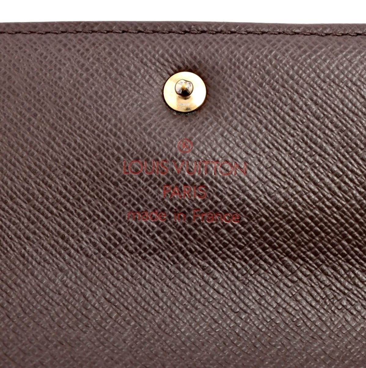 Louis Vuitton Louis Vuitton Damier Ebene Porte-Trésor Étui Papier Wallet Size ONE SIZE - 7 Thumbnail