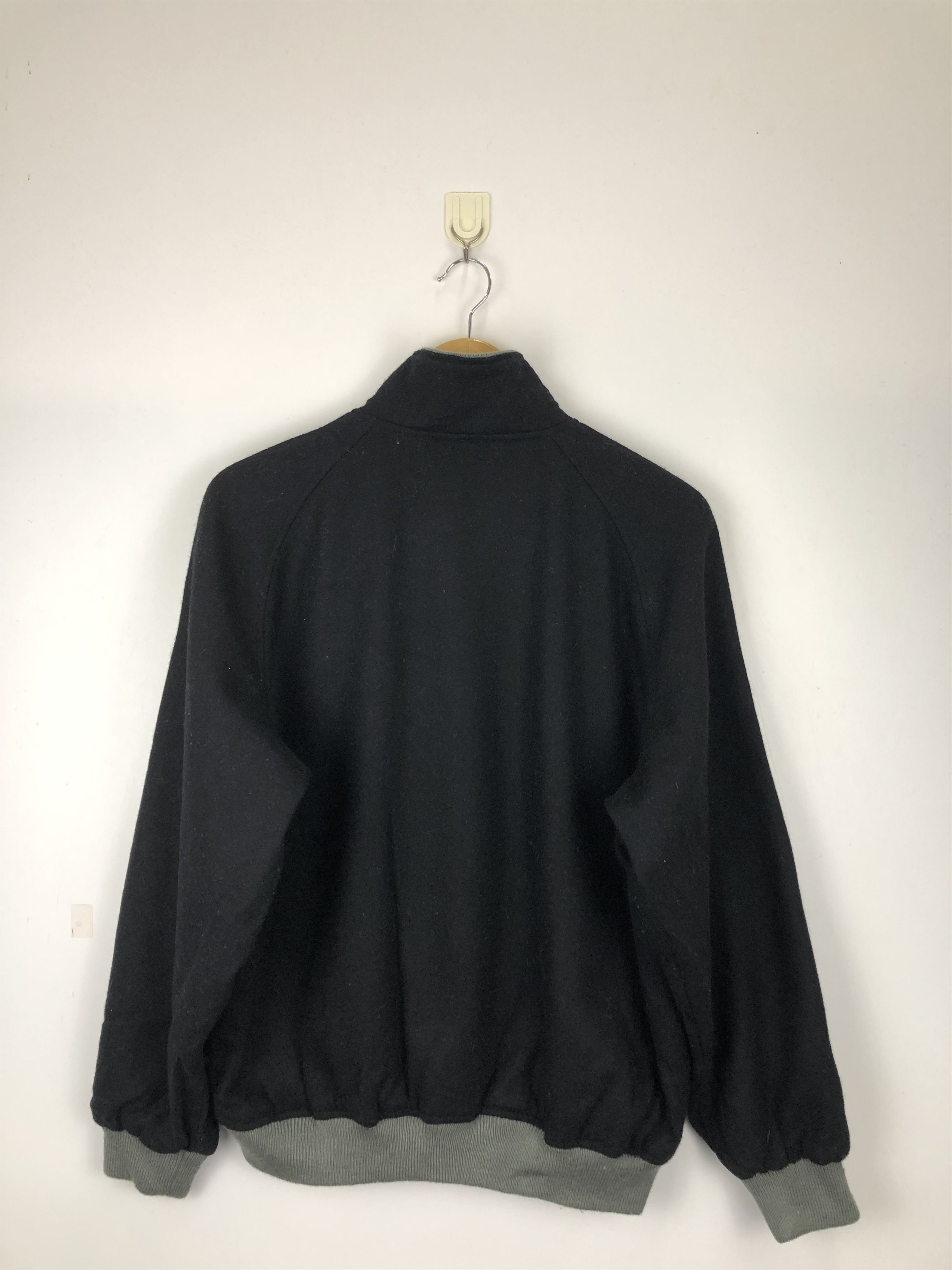 Vintage Vintage 90s Crocodile Wool Varsity Jacket V0409 Size US L / EU 52-54 / 3 - 3 Thumbnail