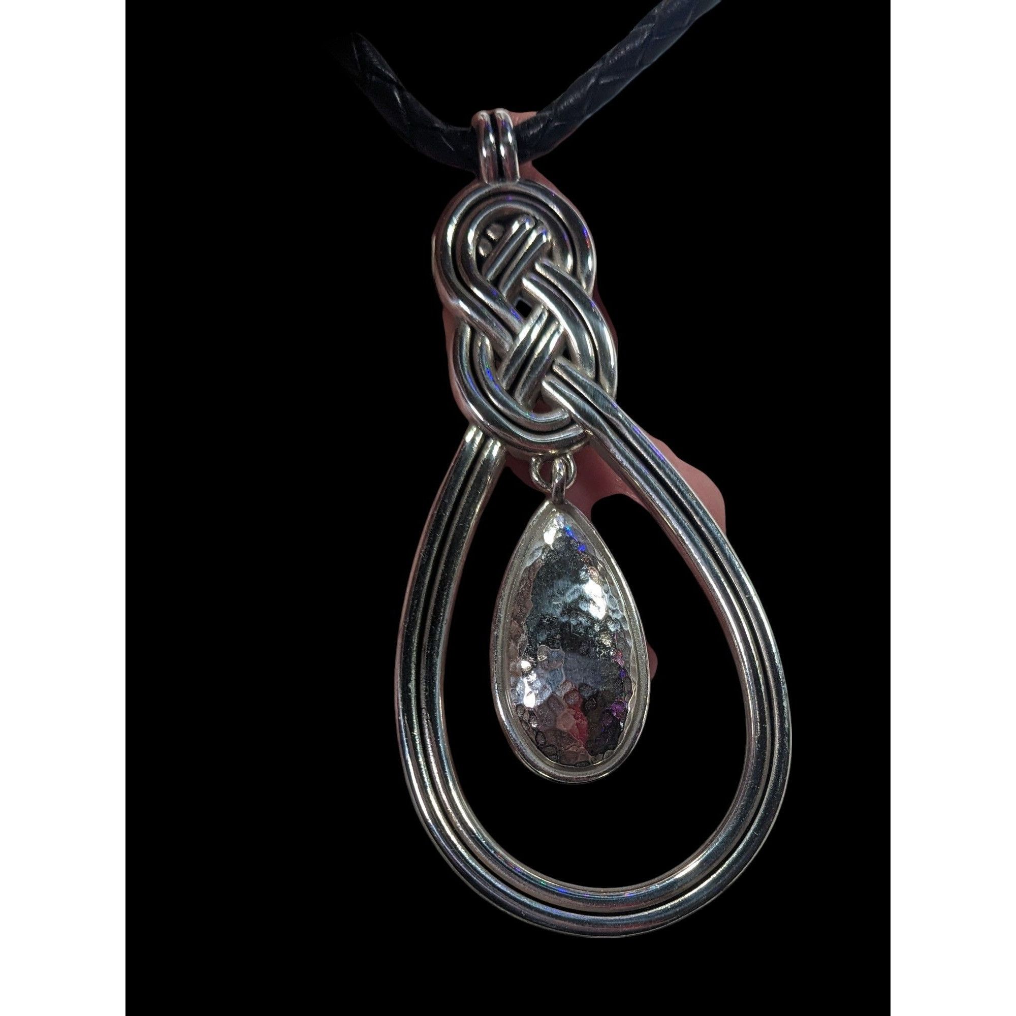 Brighton Vintage Brighton Celtic Knot Teardrop Necklace Size ONE SIZE - 2 Thumbnail