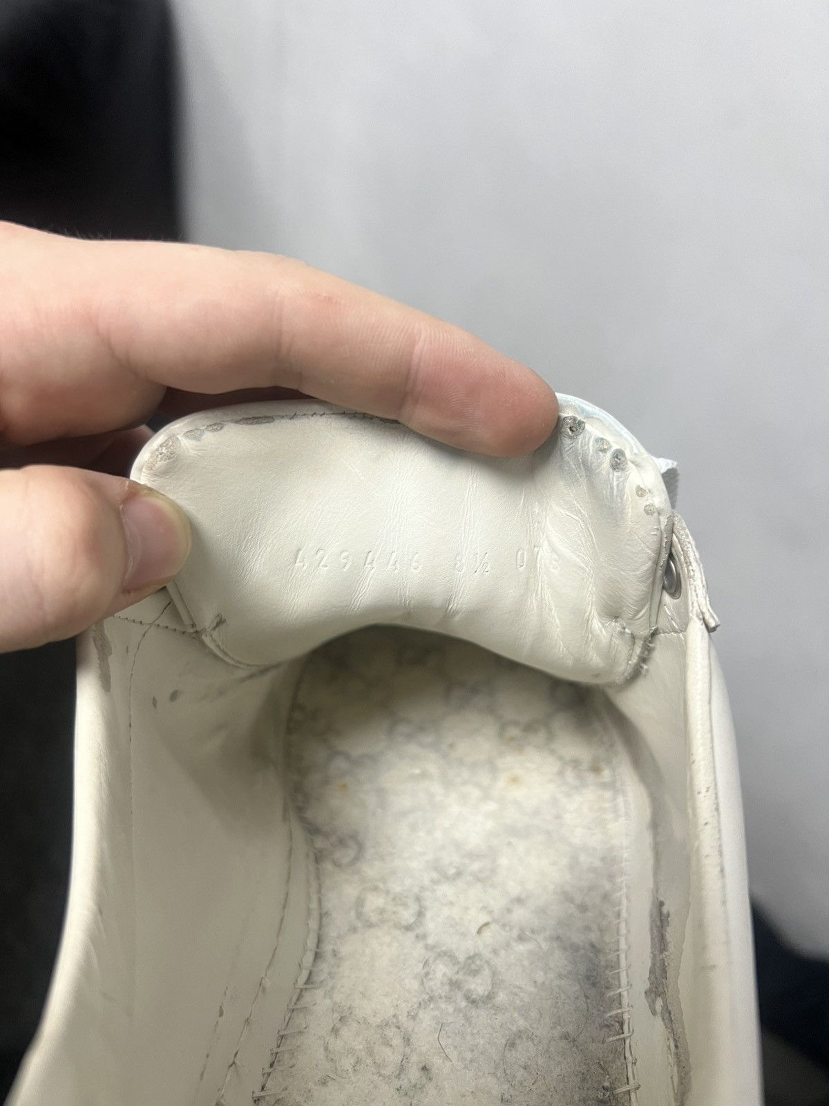 Gucci Gucci low top sneakers Bianoco/BBR/Blue Size US 8.5 / EU 41-42 - 13 Thumbnail