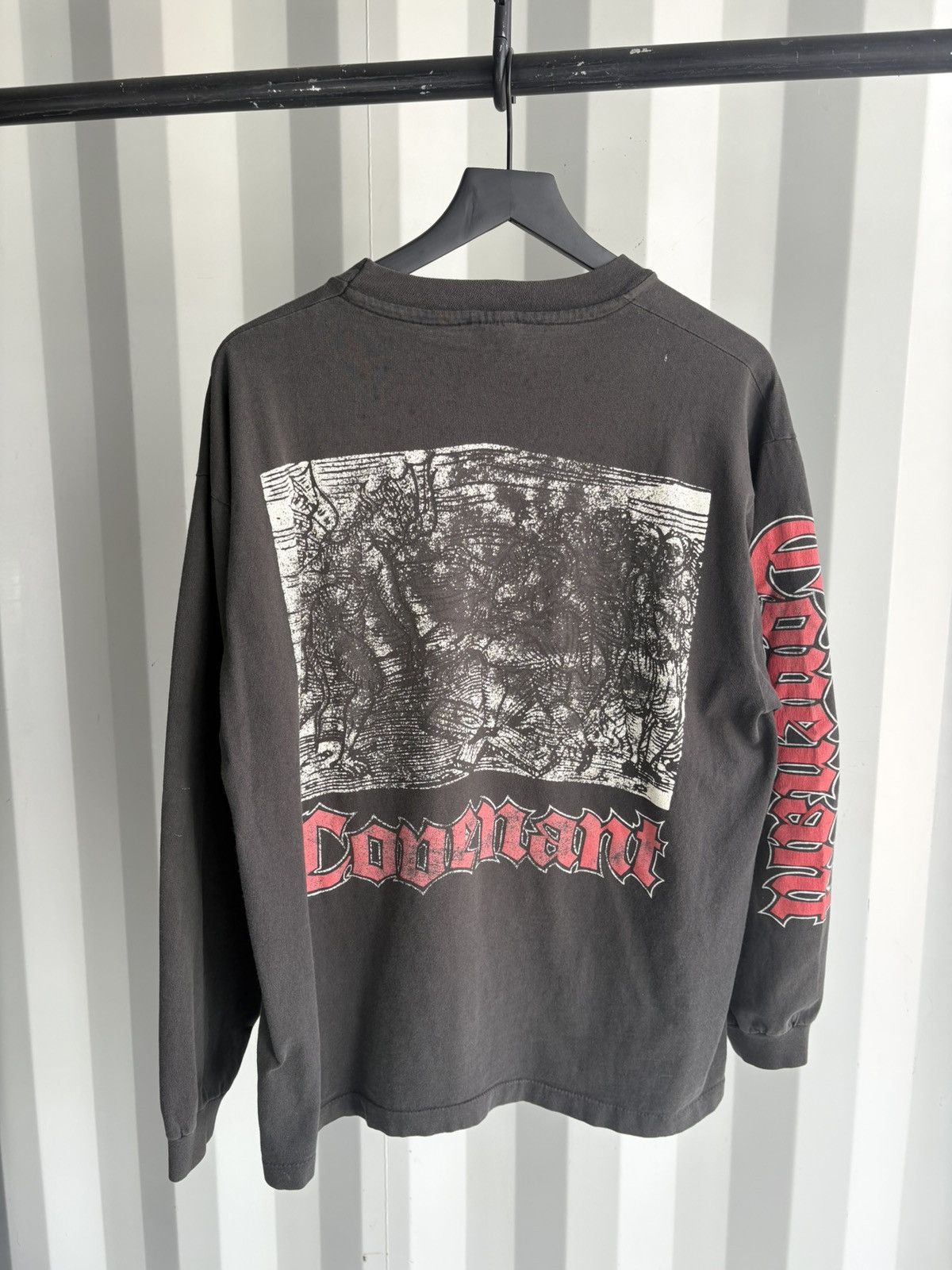 Vintage Vintage Morbid Angel Shirt Thrashed Faded Distressed GRUNGE Size US XL / EU 56 / 4 - 6 Thumbnail