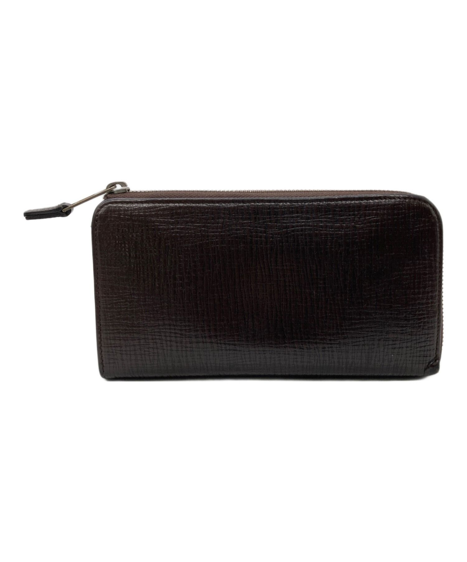Maison Margiela Maison Margiela L-shaped Zipper Long Wallet Brown Size ONE SIZE - 1 Thumbnail