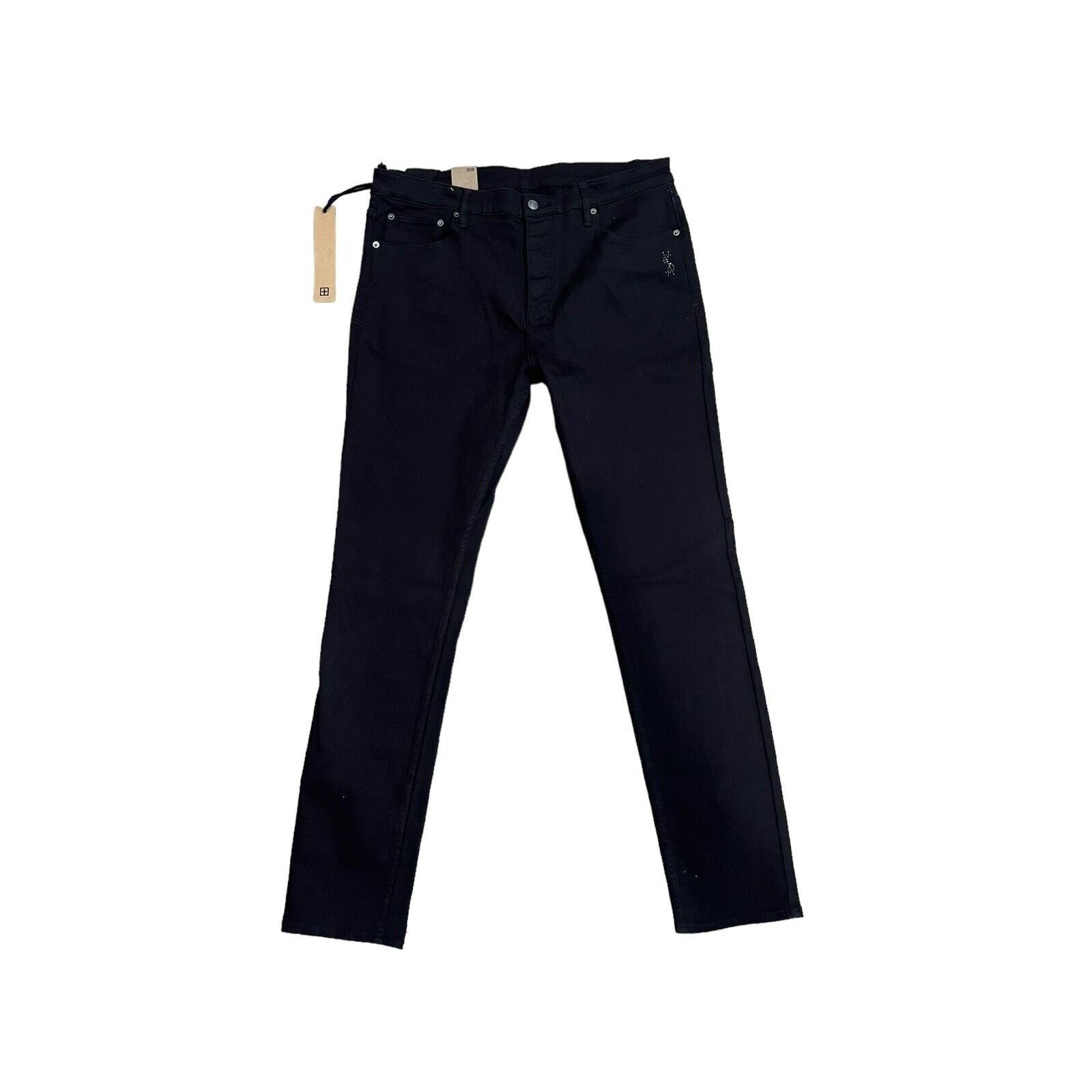 Ksubi Jeans Mens Chitch Slim Tapered Leg Black Size 38/32