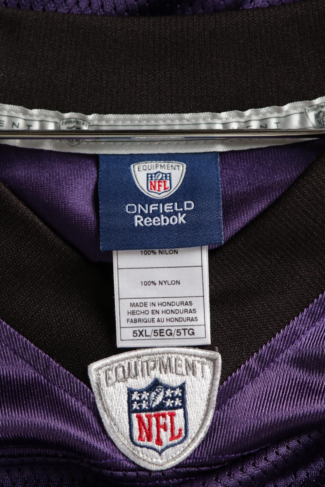 Reebok 2010's Reebok NFL Equipment Ravens Lewis #52 Football Jersey Size ONE SIZE - 5 Thumbnail