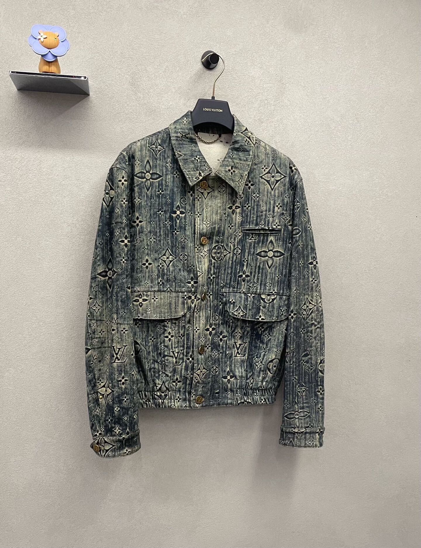 Louis Vuitton LV Vintage Denim Jacket Size 46 Size US L / EU 52-54 / 3 - 3 Thumbnail