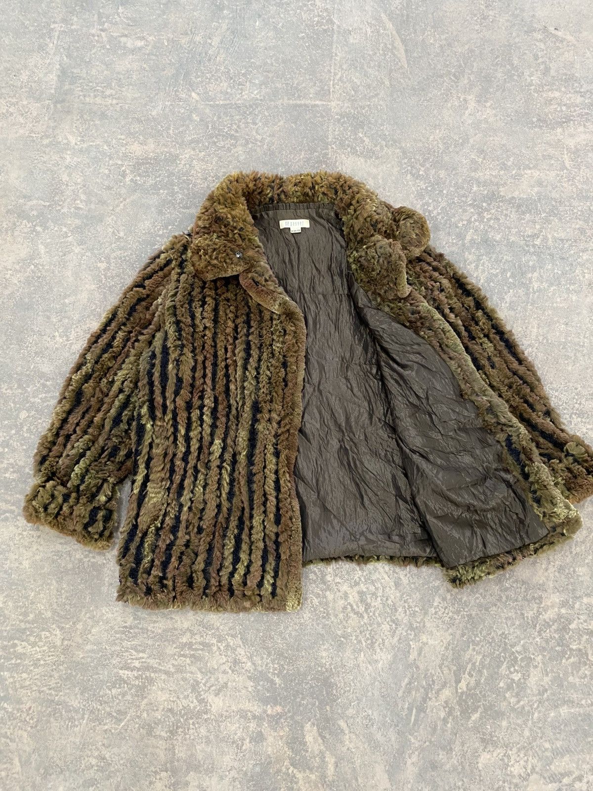 Furla VINTAGE REAL RABBIT FUR OUTERWEAR JACKET not MINK SABLE Size M / US 6-8 / IT 42-44 - 10 Thumbnail