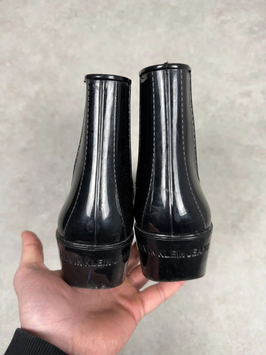 Calvin Klein Calvin Klein 205W39NYC Cow-Boy Leather Boots by Raf Simons Size US 7.5 / EU 40-41 - 2 Thumbnail