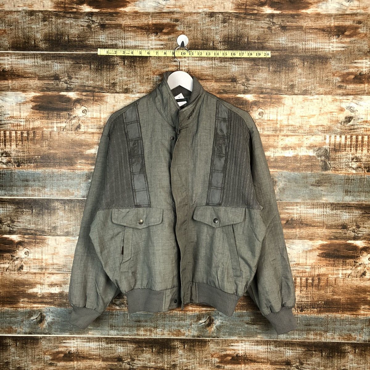 Gulk Club Grey vintage Jacket japan #A1608