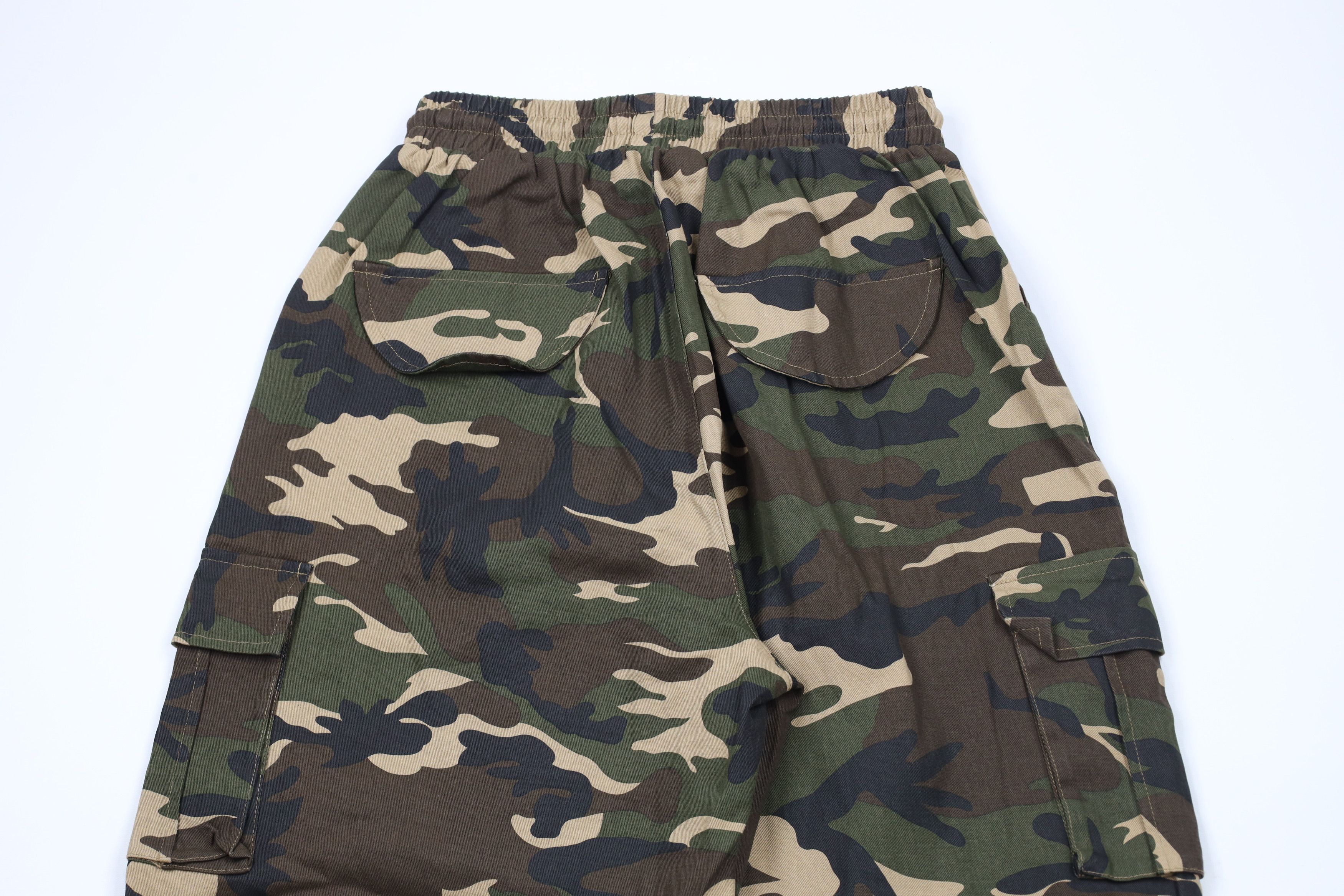 Vintage Vintage 90s Y2K Streetwear Wide Leg Camouflage Cargo Pants Size US 38 / EU 54 - 7 Thumbnail