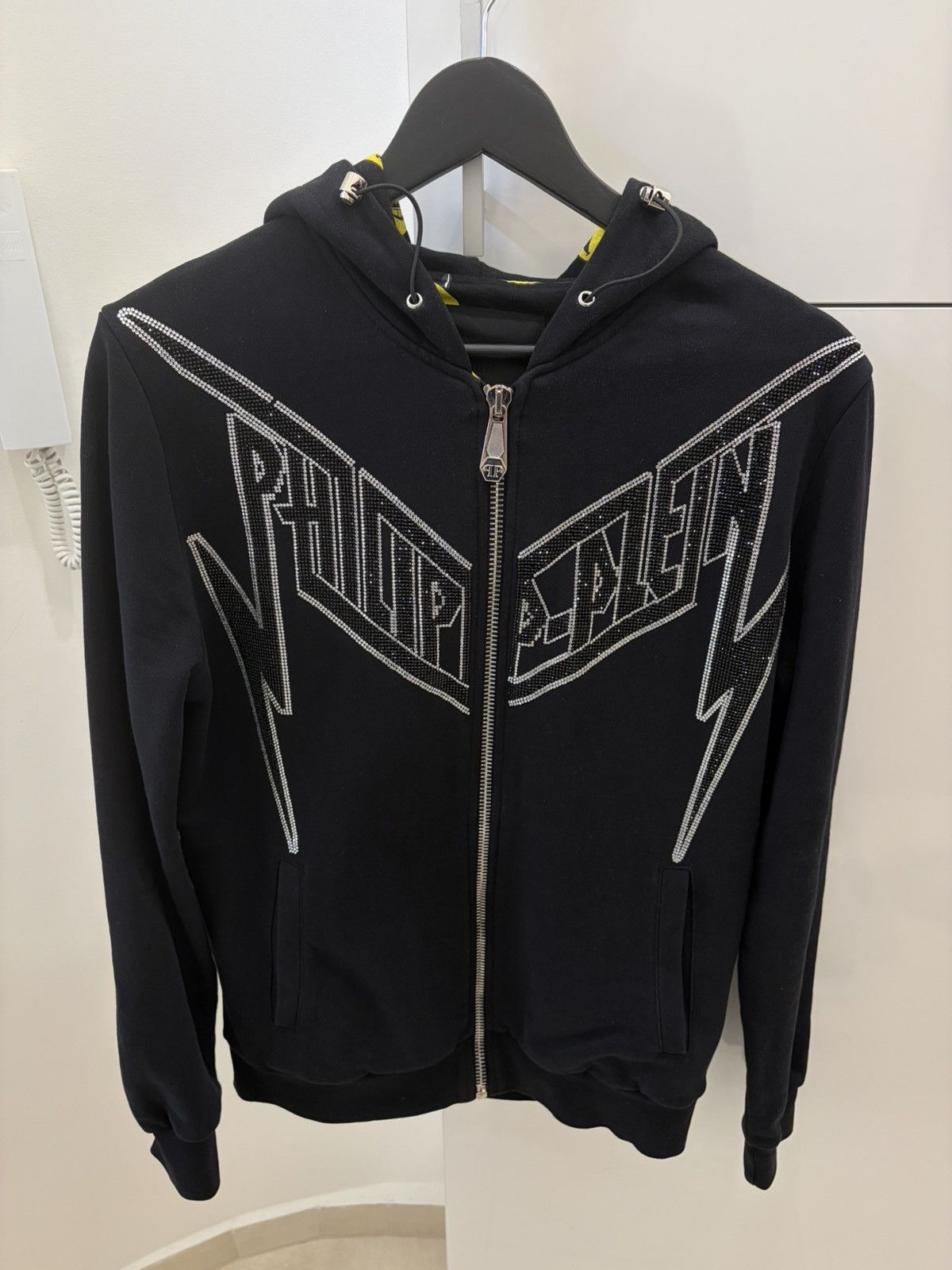 Philipp Plein Philipp Plein Men’s Zipped Hoodie Size US S / EU 44-46 / 1 - 1 Thumbnail