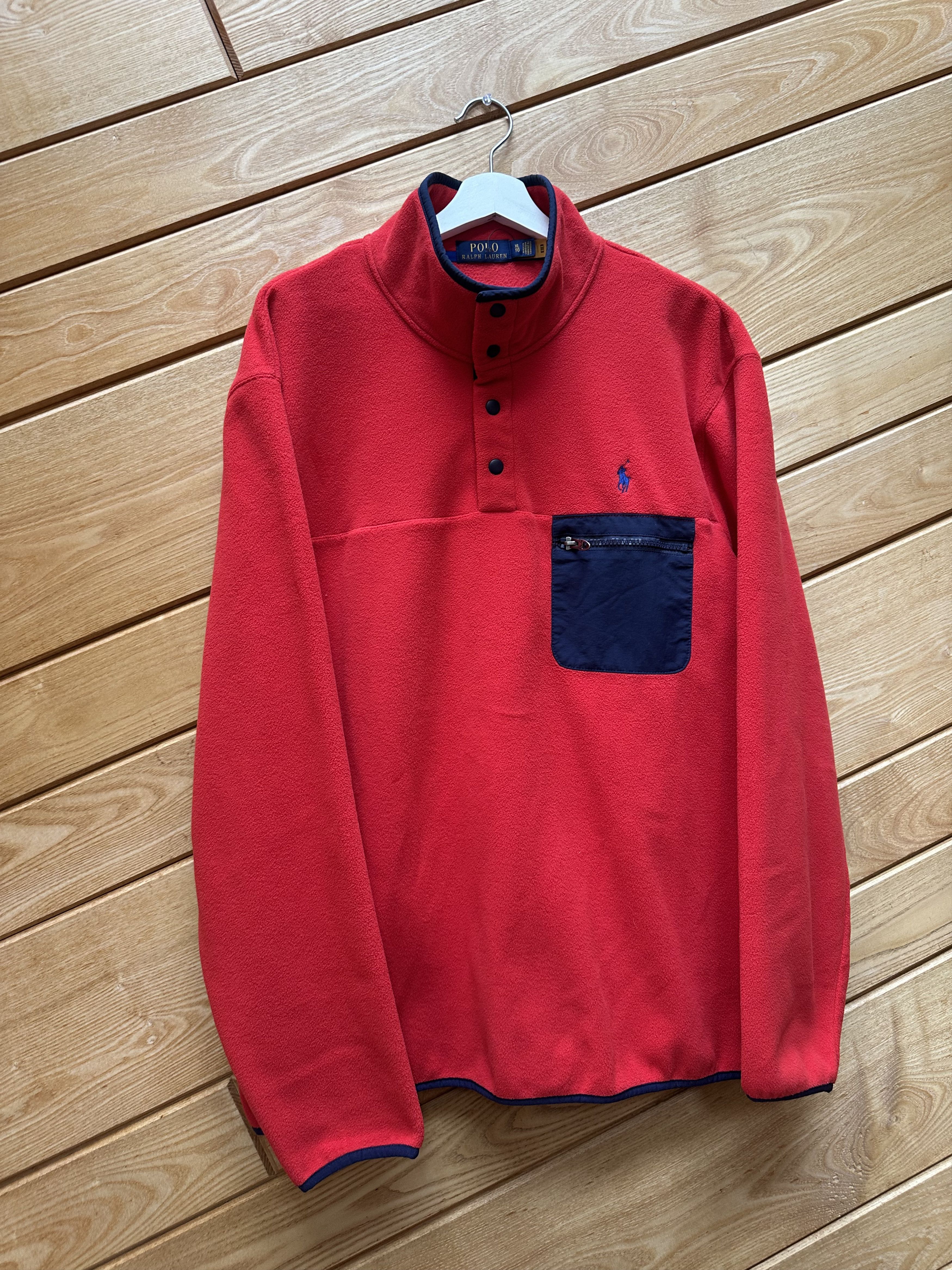 Polo Ralph Lauren Men’s Casual 1/3 Zip Sweater Fleece Polo Ralph Lauren Size US XL / EU 56 / 4 - 5 Thumbnail