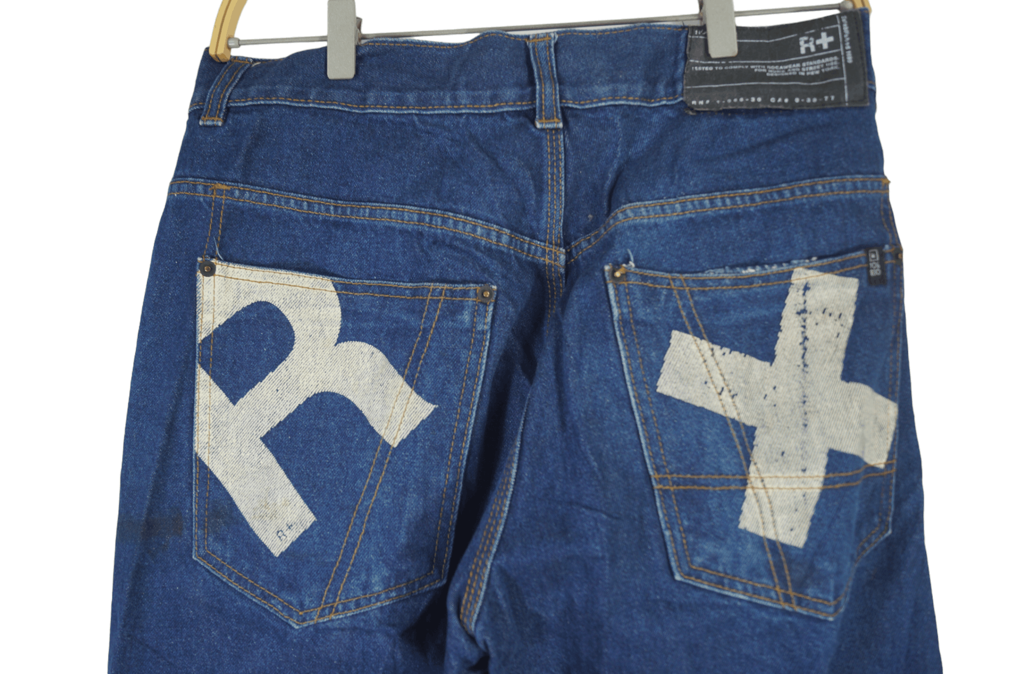 Rocawear × Vintage Rare Rocawear Denim Back Pocket Nice Design Size US 34 / EU 50 - 6 Thumbnail