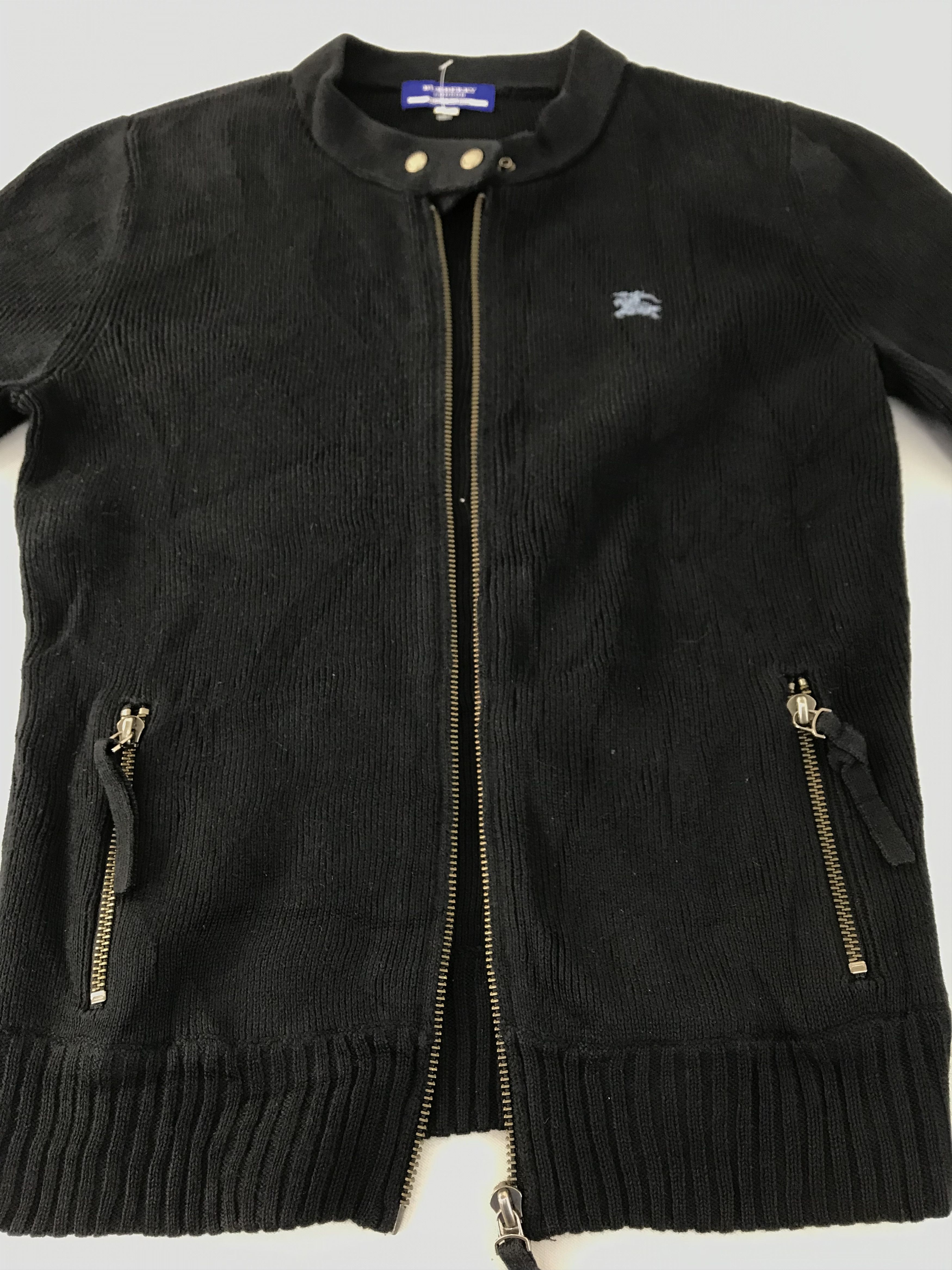 Burberry Burberry London Blue Label Corduroy Wool Trucker Zipper Size S / US 4 / IT 40 - 5 Thumbnail