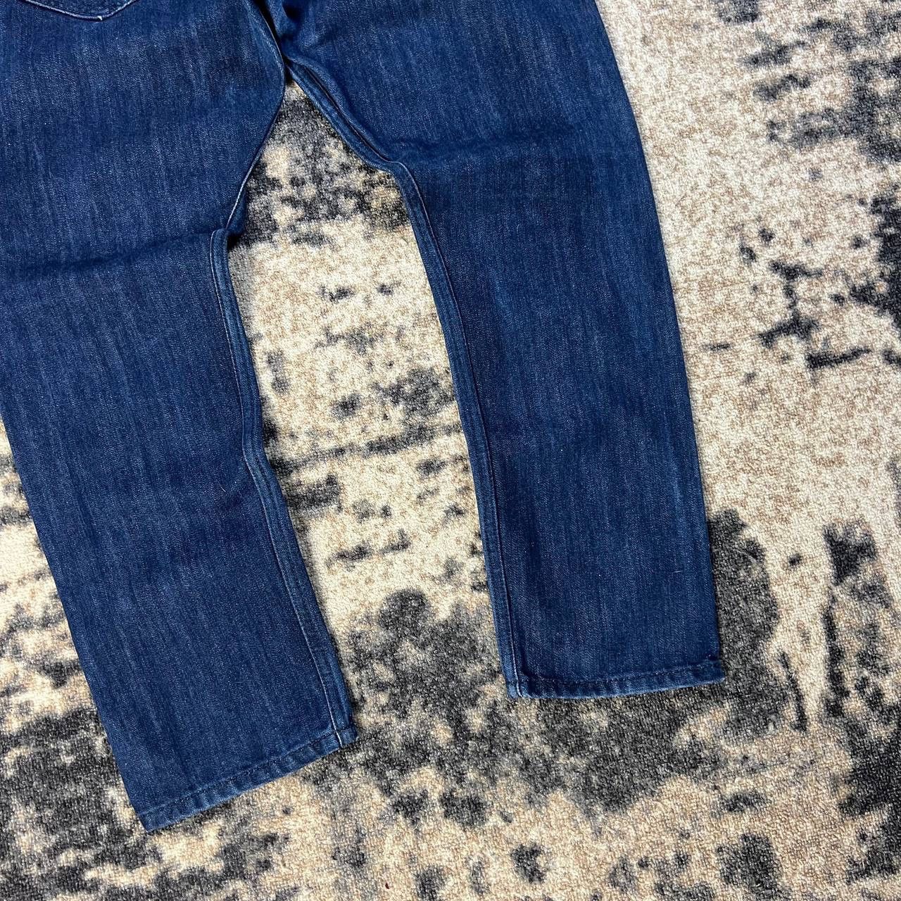 Levi's 520 Levis Vintage Y2K Deep Blue Denim Jeans Size US 34 / EU 50 - 4 Thumbnail