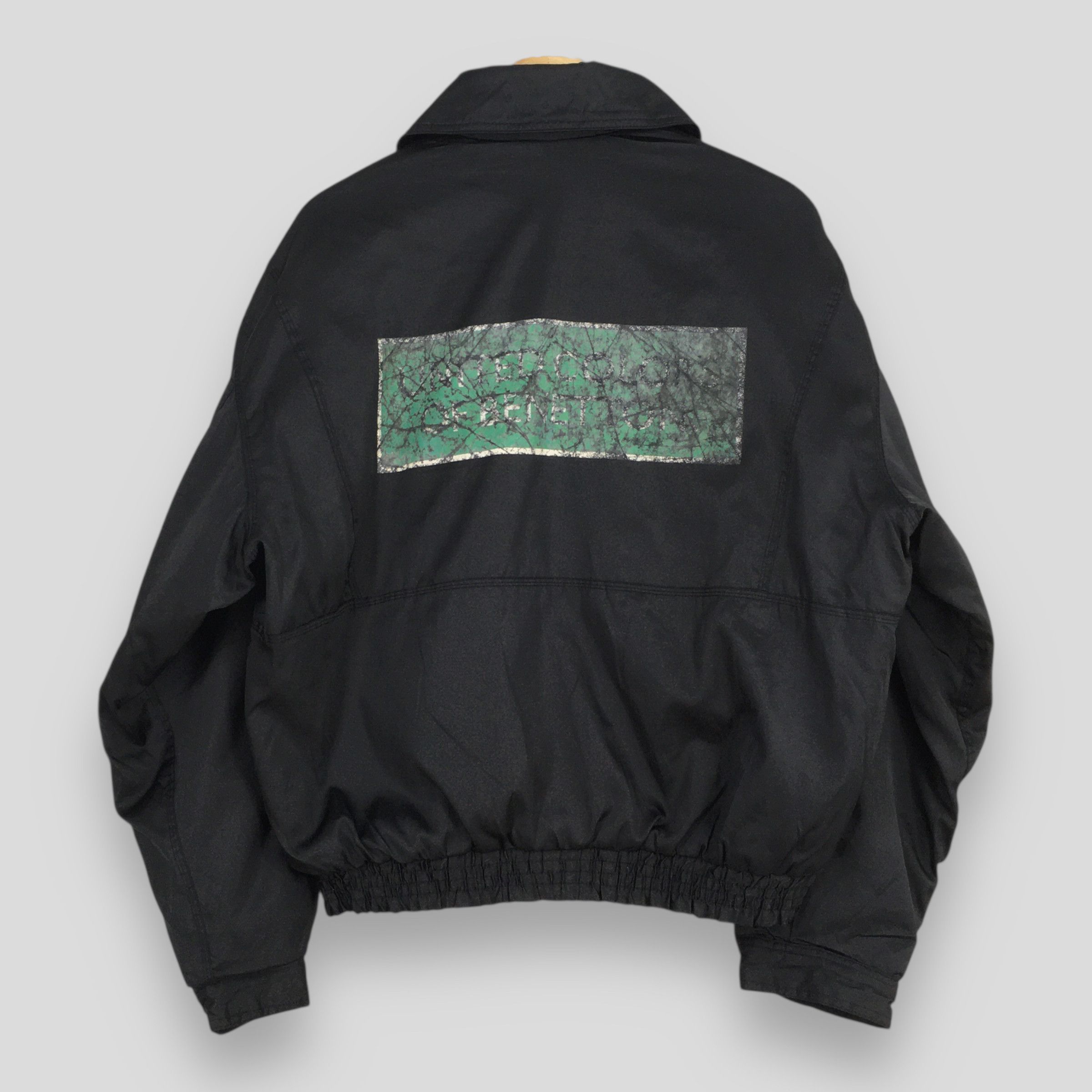 Benetton Vintage Benetton Formula 1 Black Button Jacket Large Size US L / EU 52-54 / 3 - 8 Thumbnail