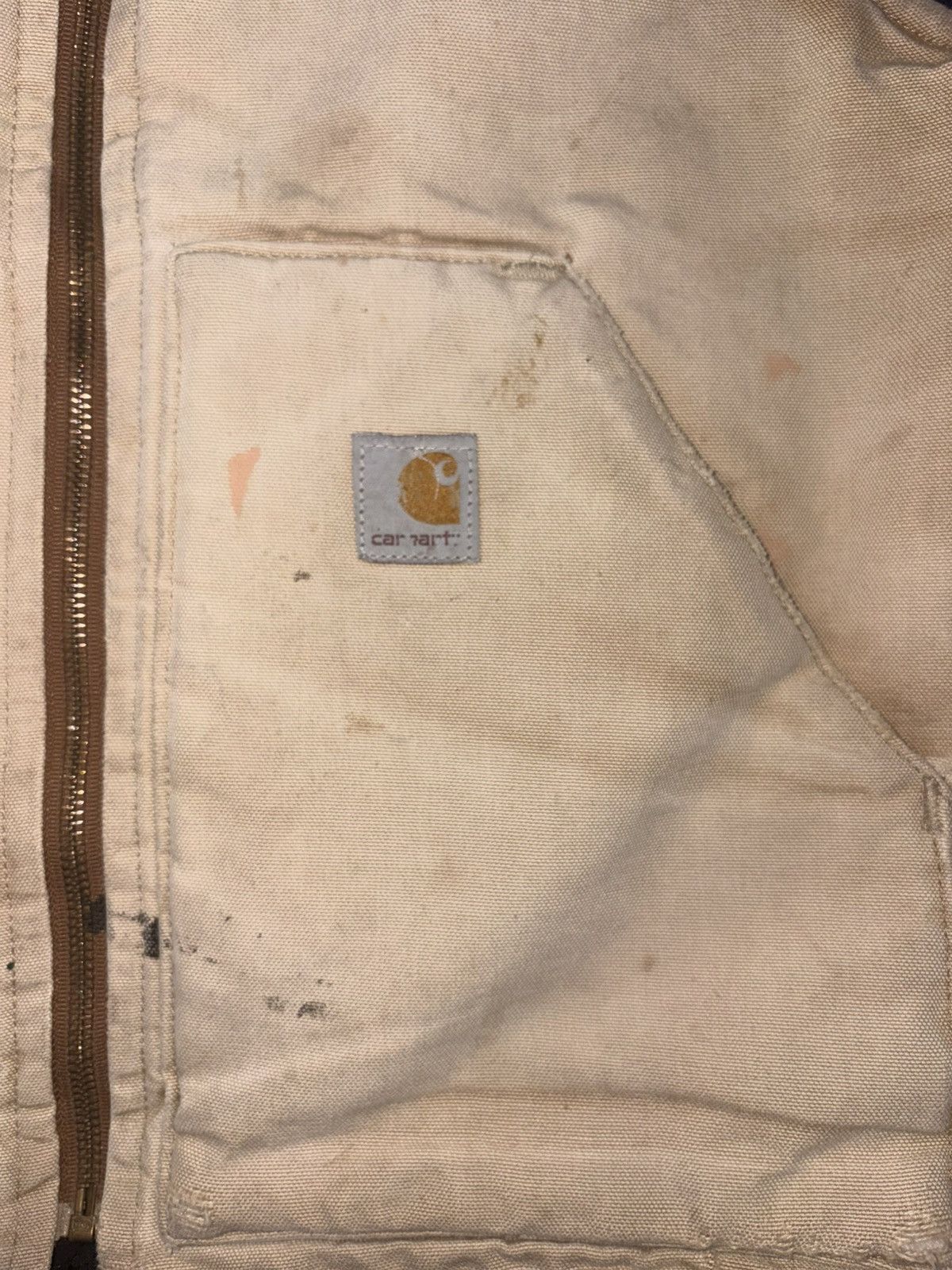 Carhartt Carhartt Vintage Y2K Work Wear Jacket/Vest thrashed union Size US M / EU 48-50 / 2 - 2 Thumbnail