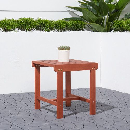 Designer × Homemade Malibu Outdoor Patio Wood Side Table Size US L / EU 52-54 / 3 - 2 Thumbnail