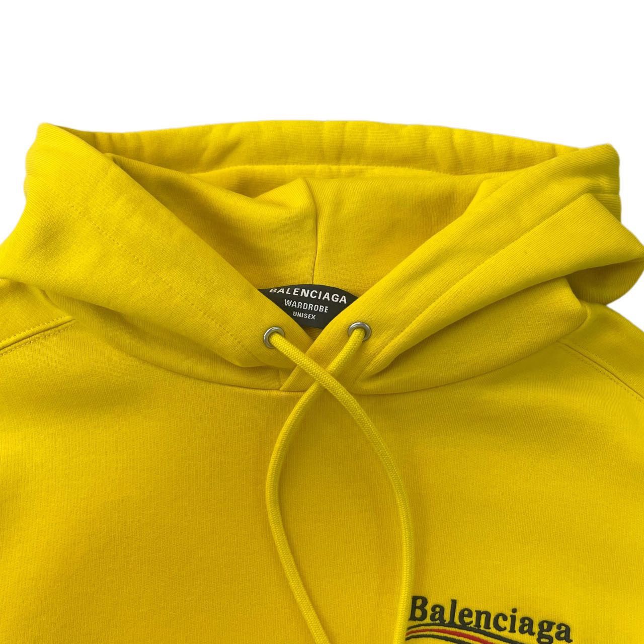Balenciaga Balenciaga Mini Logo Embroidered Hoodie K26WX Size XS / US 0-2 / IT 36-38 - 5 Thumbnail