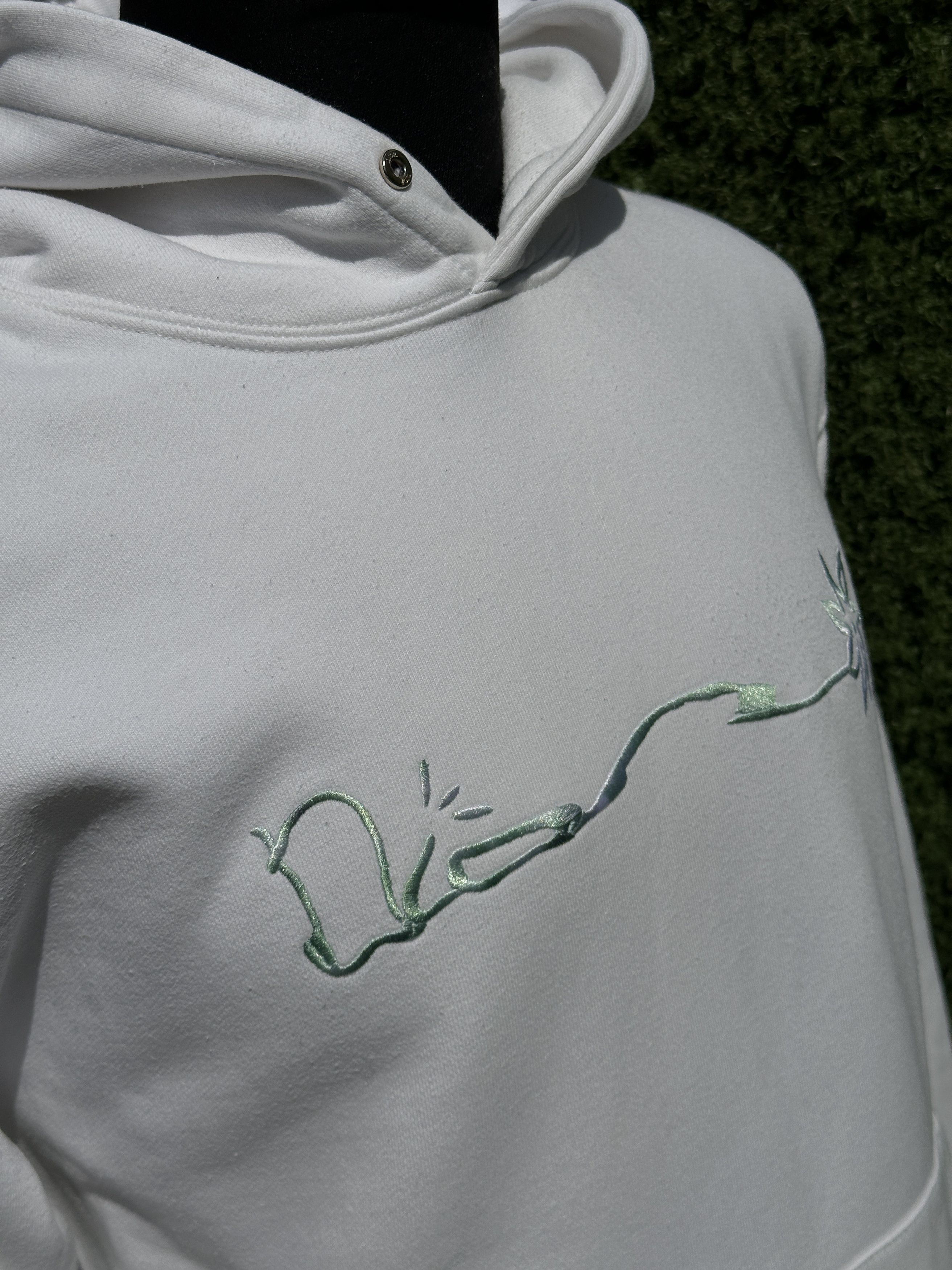 Dior Dior Oversized Embroidered Pullover Hoodie Size L Rare Size US L / EU 52-54 / 3 - 13 Thumbnail