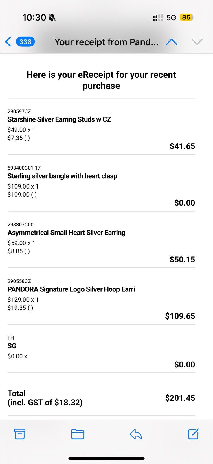 pandora Pandora earrings Size ONE SIZE - 3 Thumbnail