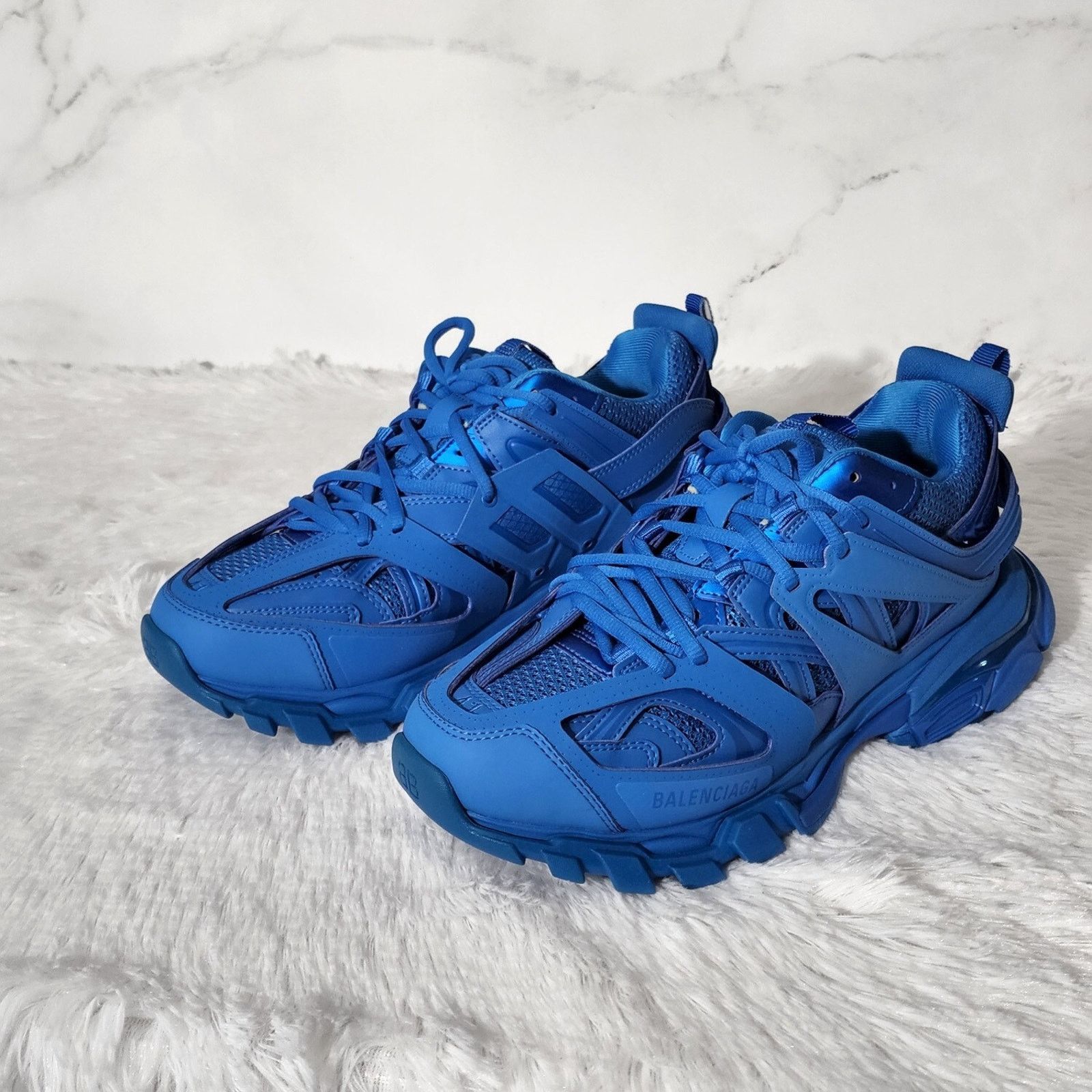 Balenciaga Track Sneakers Screen Blue size EU 41 US NIB