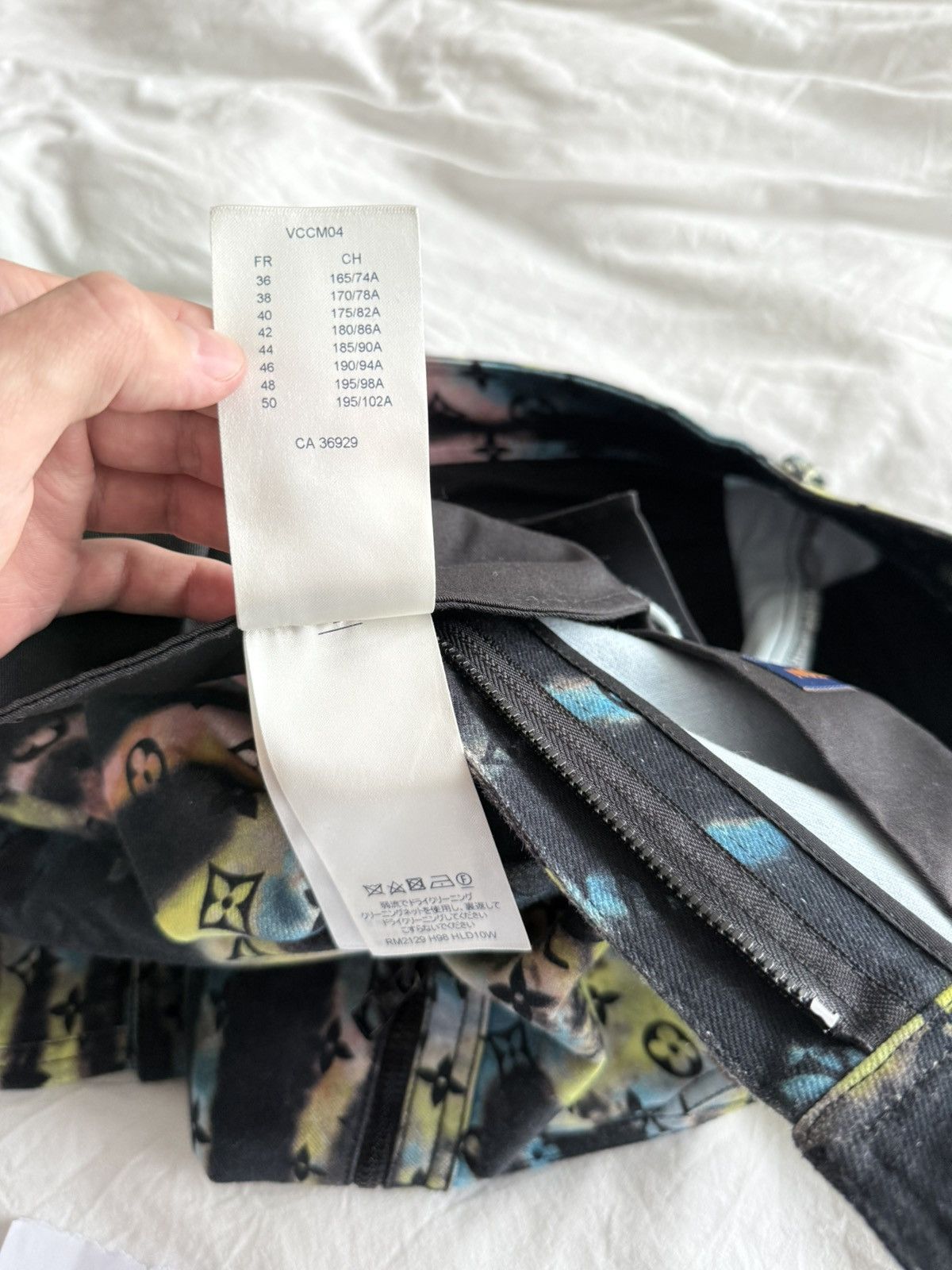 Louis Vuitton LV Multicolor Monogram Camo Cargo Pants