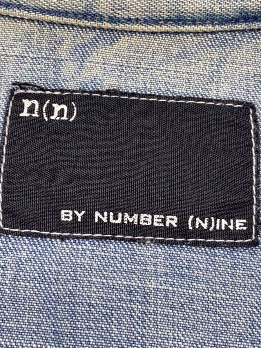Number (N)ine Aged Western Denim Button Shirt Size US M / EU 48-50 / 2 - 4 Thumbnail