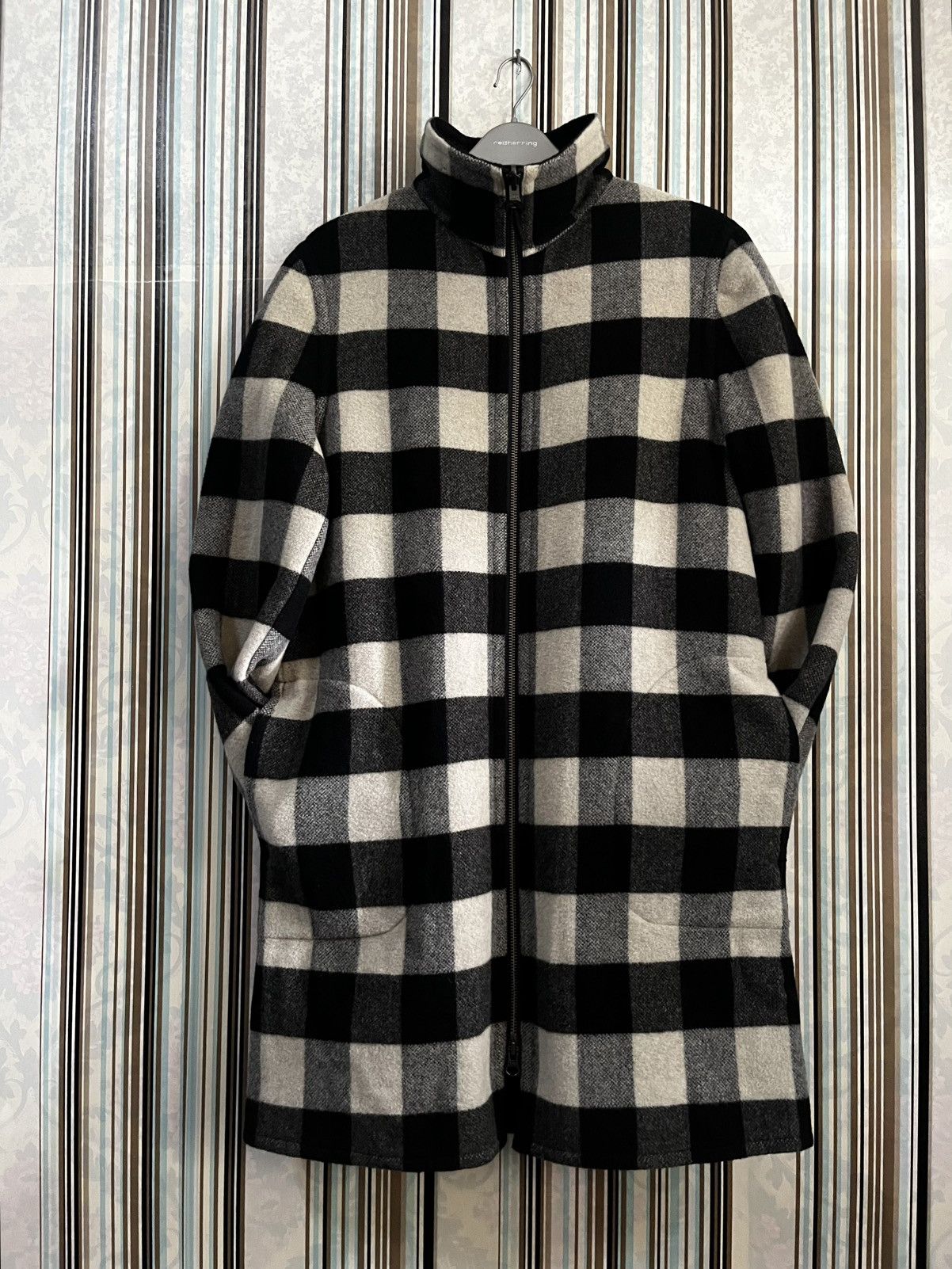 Ralph Lauren 2000s RL tartan two tone long coats #H4 Size US M / EU 48-50 / 2 - 5 Thumbnail