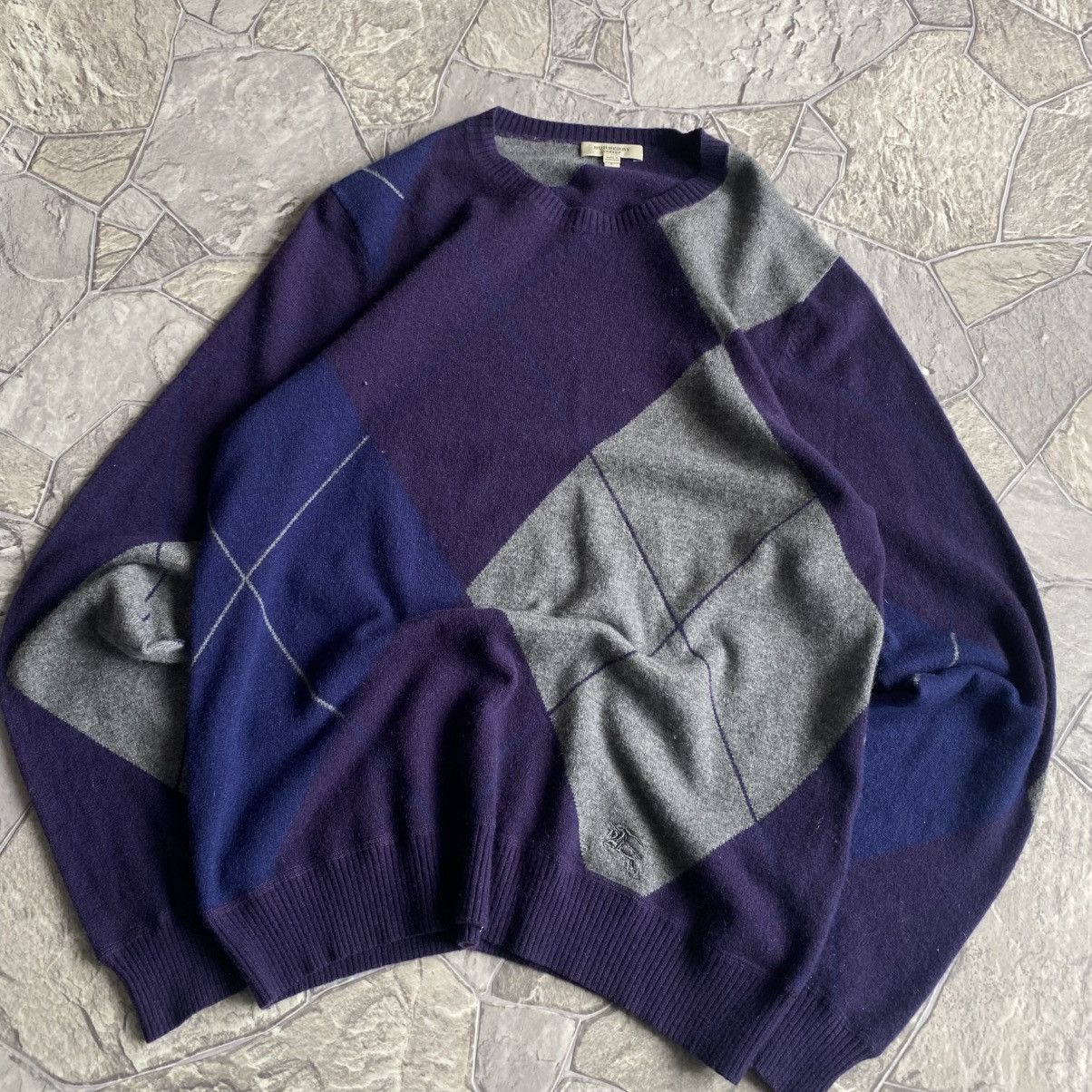 Burberry Burrbery lambswool sweater sweatshirt longsleeve Size US L / EU 52-54 / 3 - 2 Thumbnail