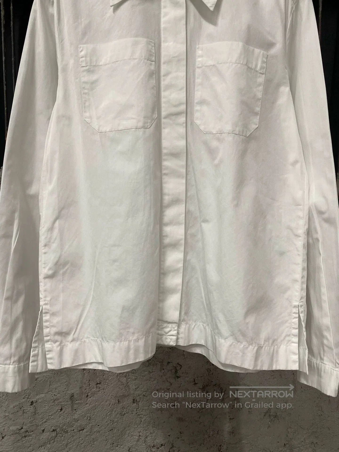 Chanel Chanel White Button-Up Shirt. Size XXS / US 00 / IT 34 - 4 Thumbnail
