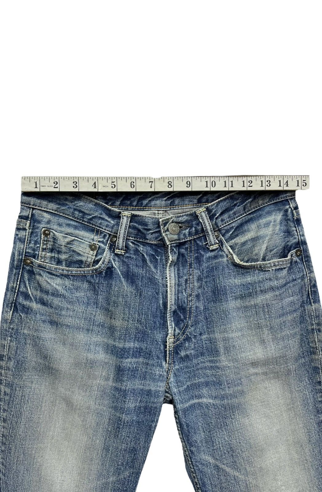 OMNIGOD × Vintage FYE FLARE🔥90’s OMNIGOD Mudwash Blue Jeans Made In Japan💥 Size US 29 - 15 Thumbnail